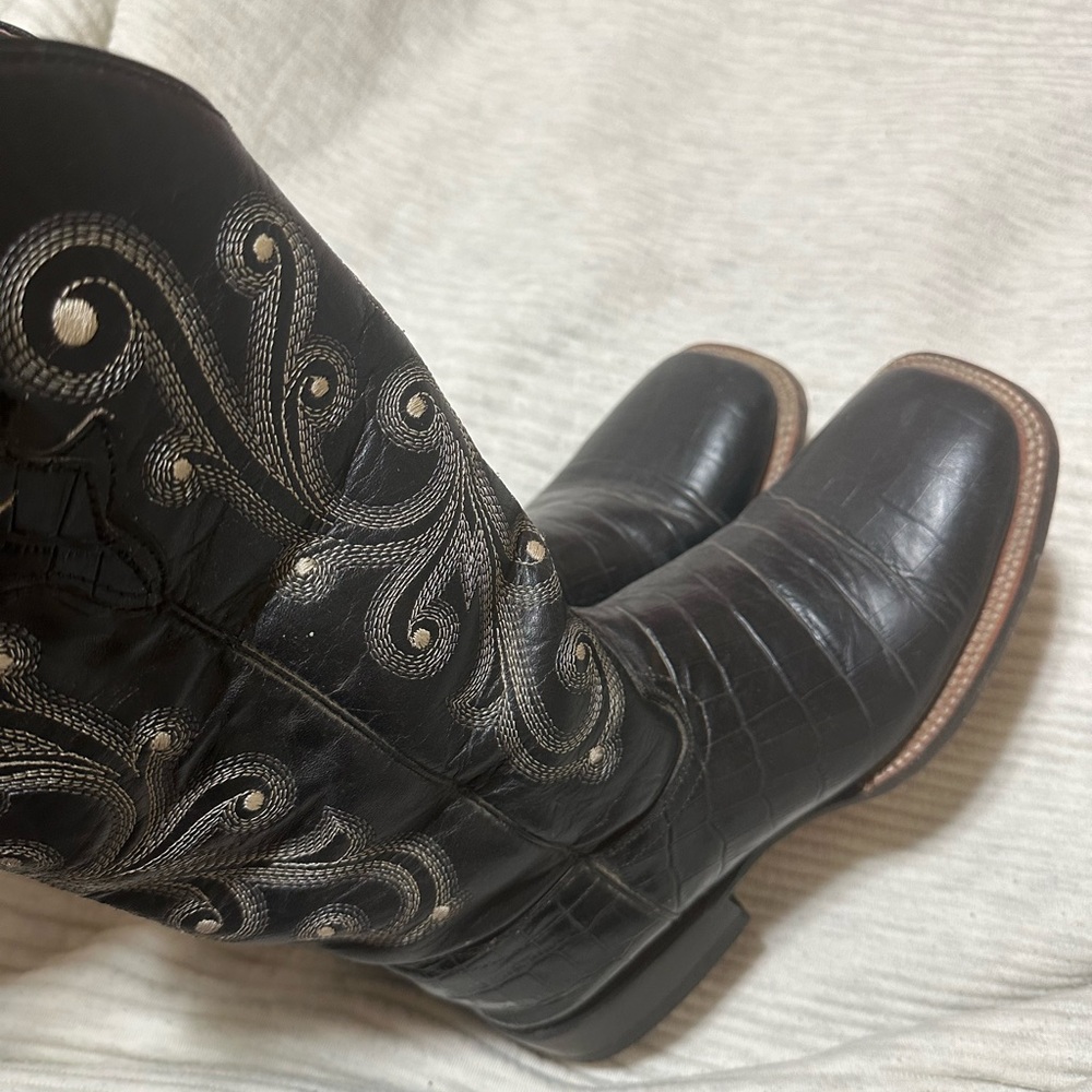 Black Ferrini Boots